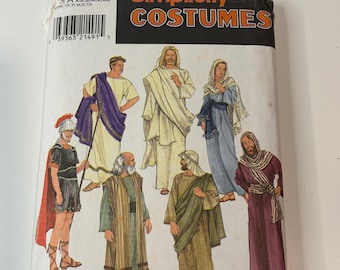 Adult Passion Play Costumes - Simplicity Sewing Pattern 8108- UNCUT - Sizes XS-XL
