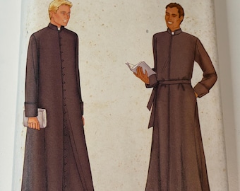 Men's Robe - Butterick Sewing Pattern 6844- UNCUT - Sizes 44-46-48