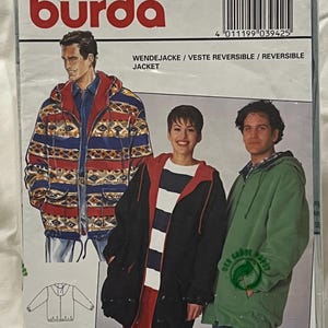 Vintage Burda Sewing Pattern - UNCUT - Burda 3942 - Sportswear