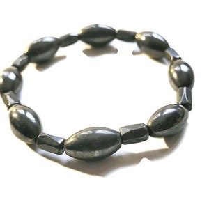Hematite Beaded Bracelet