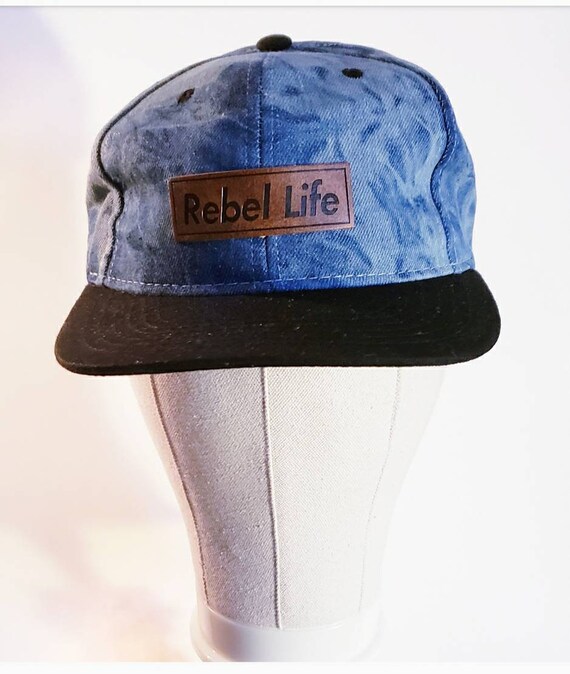 denim trucker hat