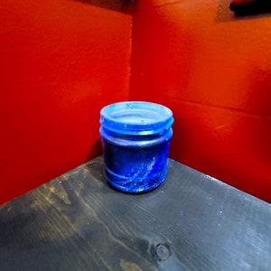 Charka Inspired glass jar