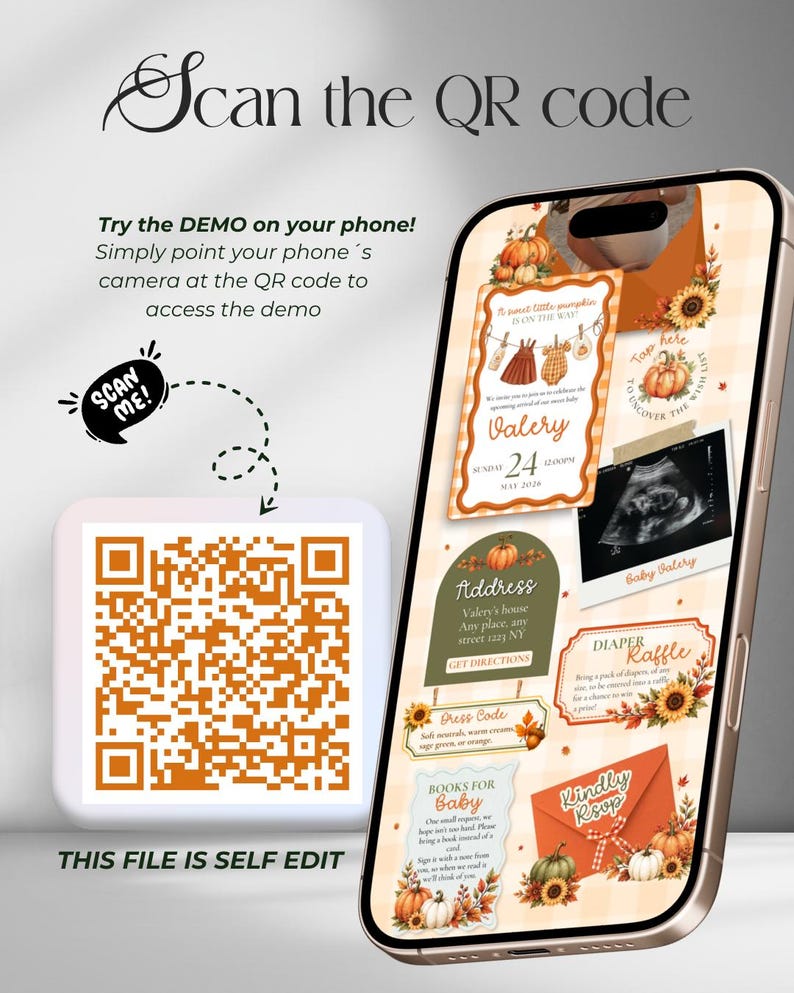 Rustic Fall Invitations Little Pumpkin Baby Shower Website Invitation, Fall Autumn Sunflower ...