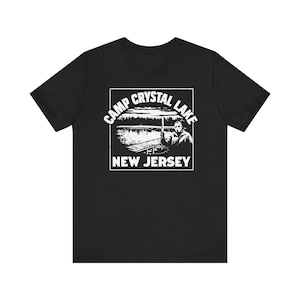 Jason Voorhees Camp Crystal Lake Unisex Tee, Friday the 13th Shirt