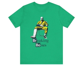 Camiseta de Breaking Bones, parodia de Walter White, regalo para fans de la serie