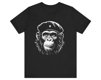 Funny Chimp Guevara T-Shirt, Socialism Revolution Tee