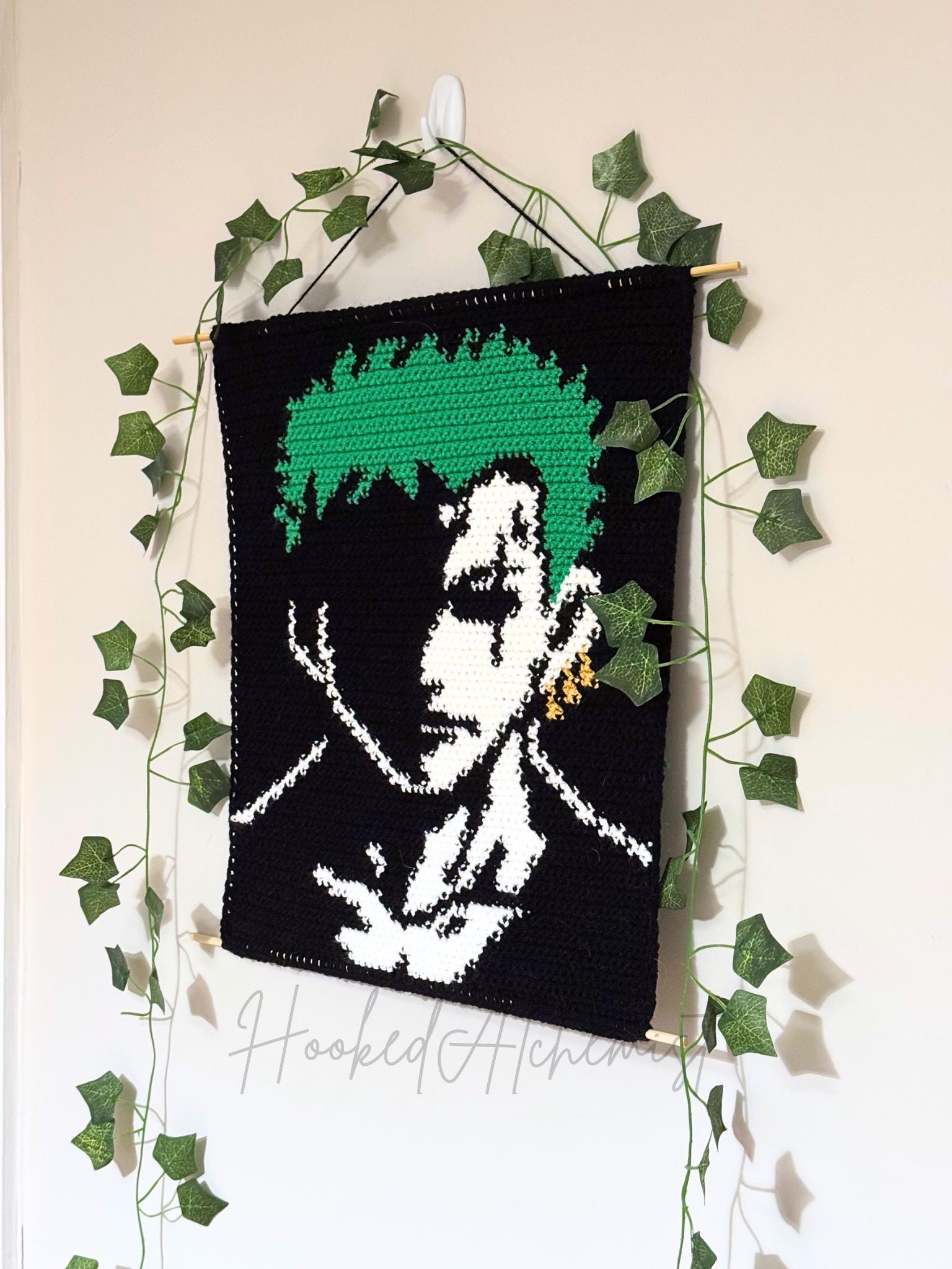 30 Anime Crochet Patterns to Stitch Your Favorite Characters, Plushies, and Fan-Favorite... 13 Anime Pirate Tapestry Crochet Pattern
