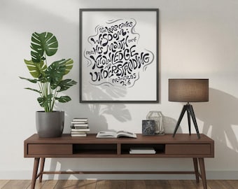 Proverbs 2:6 handlettering