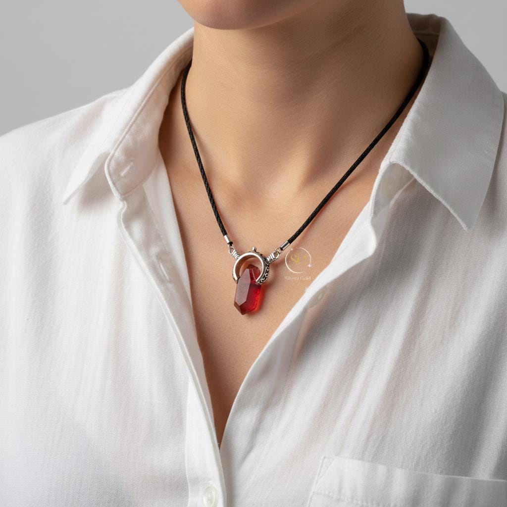 Allora... il diavolo piange, eh? - Collana ispirata a Nero di Devil May Cry