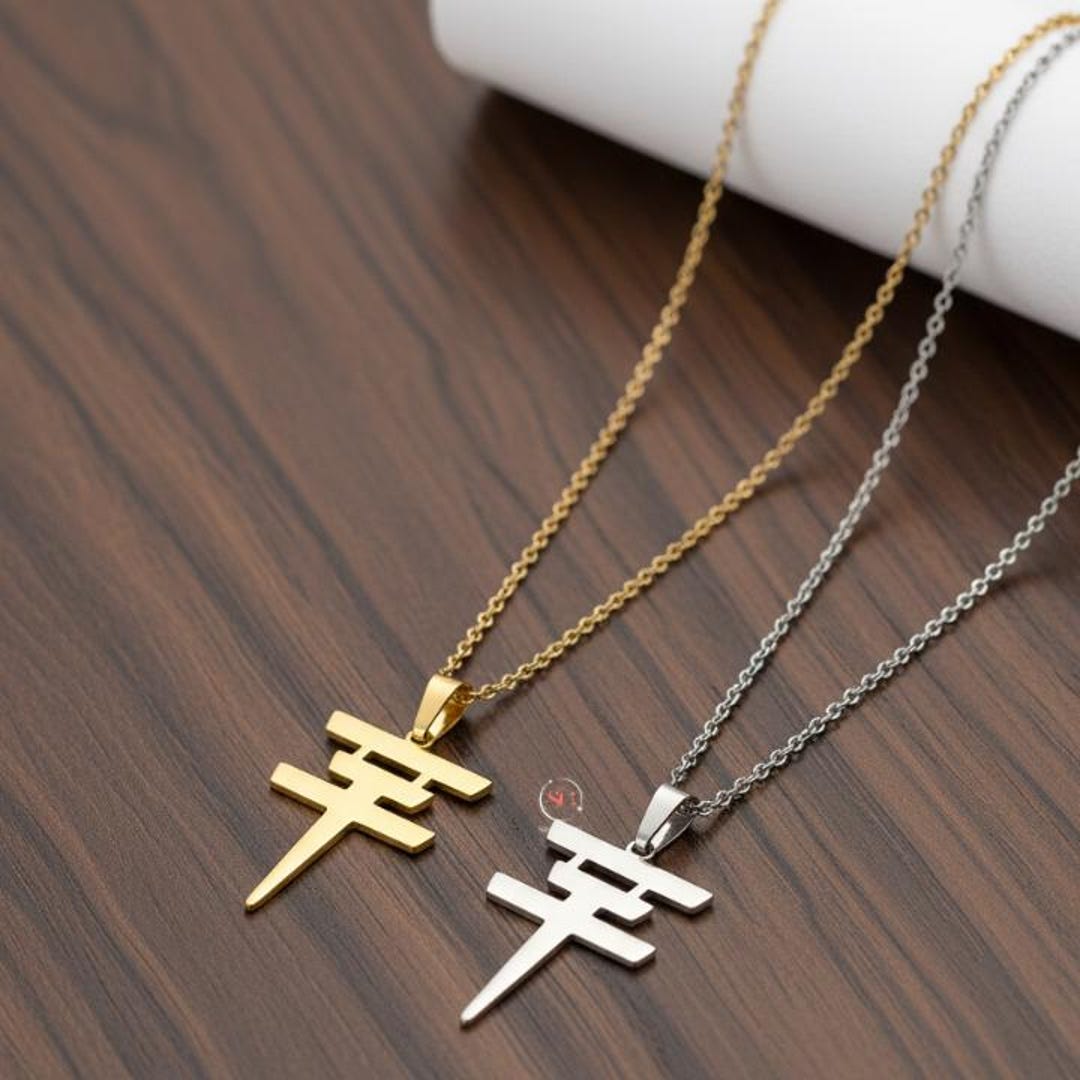 Souvenir Silverplated Ketting Ster - All the Luck in the World