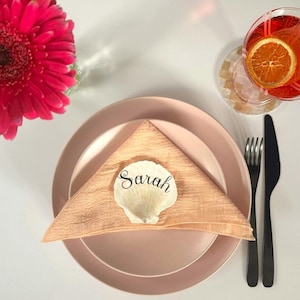 Shell Place Card for Events, Weddings, & Parties