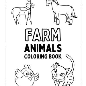 Animals 27 Coloring Worksheet Set for Kids - Printable Animal Activity Pages,Educational Fun,Toddler & Preschool Learning,Digital Download