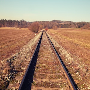 Railway Photography Print: Czech Nature Scene (Digital Download)