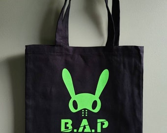 BAP canvas tote bag with optional bias customization