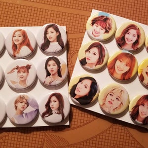 Twice 1.25 inch pinback button from Cheer Up, Knock Knock and more