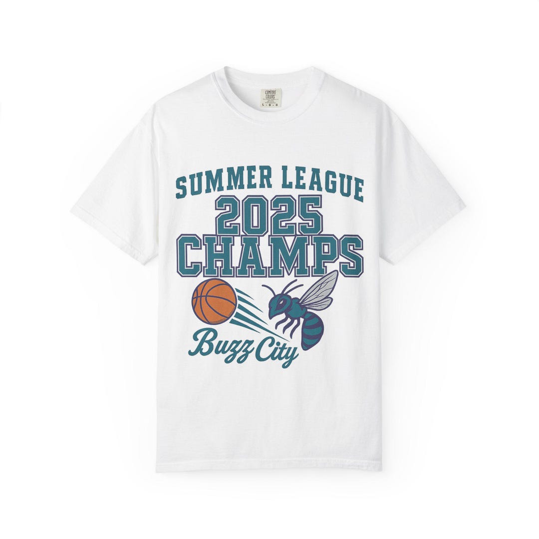 Hornets Buzz City Champs T-shirt Unisex Summer League Tee