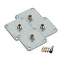 Heavy-Duty Hanger Bolt Mounting Plates for Furniture Legs, Chairs, Tables, and Sofas, M8 Hanger Bolt product logo
