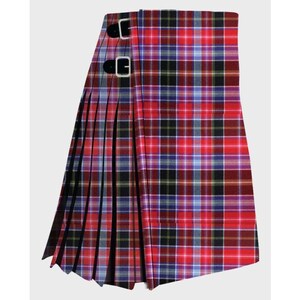 Clan Aberdeen Premium Tartan Kilt | Traditional Scottish Highland Kilt for Men | 8 Yard Tartan | Ideal for Weddings & Cultural Events