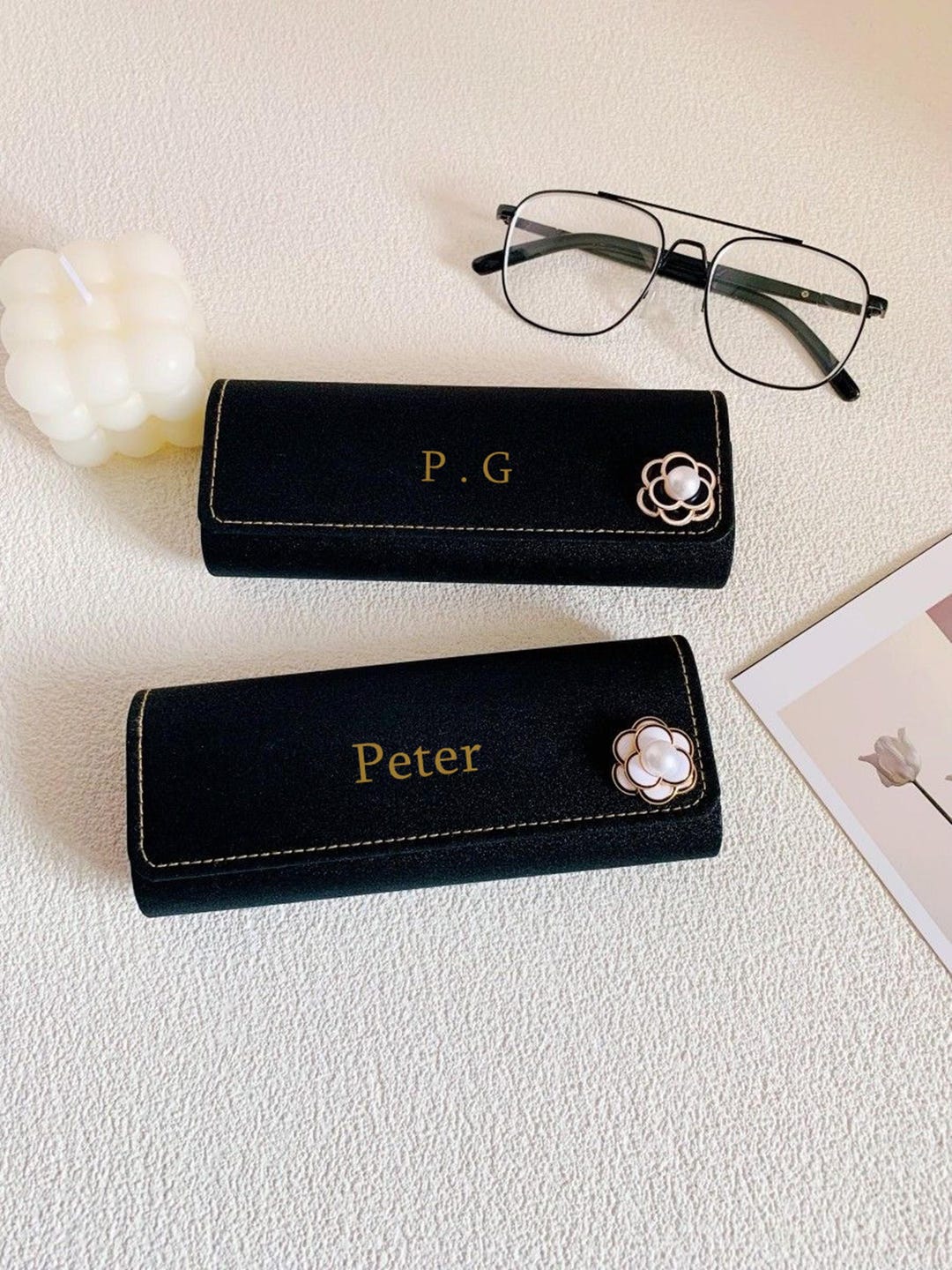 Personalized Sunglasses Leather Box, Personalized Bridesmaid Gifts ...