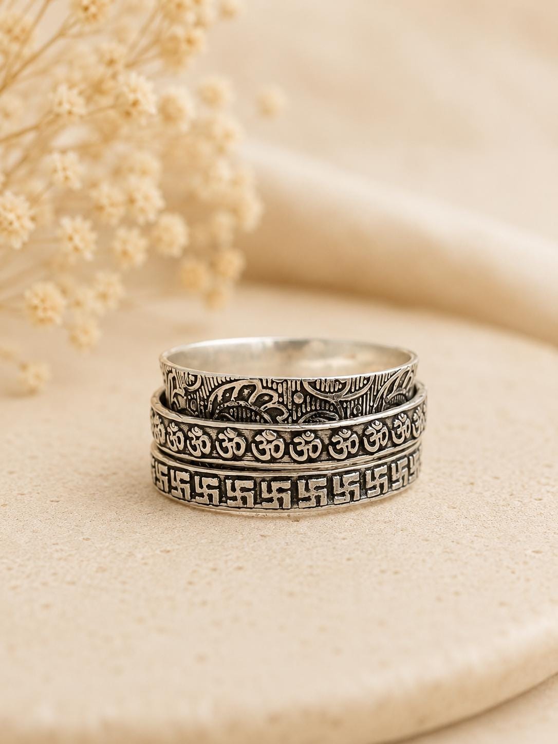 Swastik Ring Women - Etsy