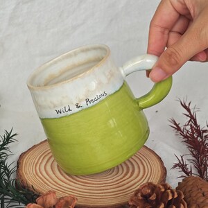 Cup with writing [actual image]