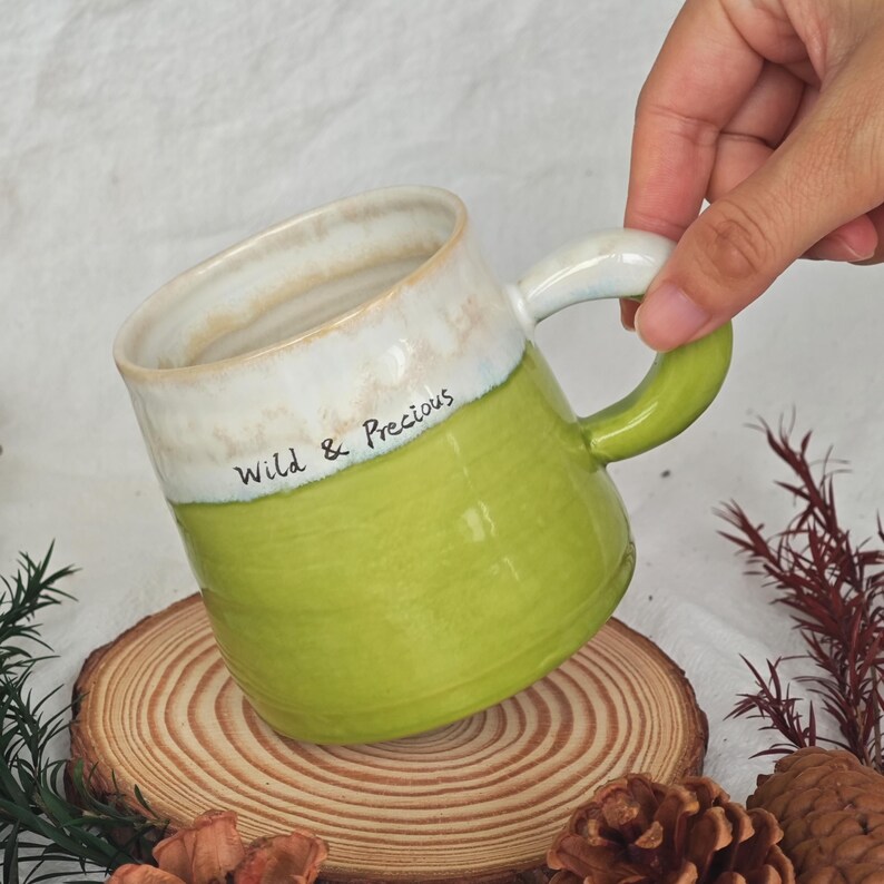 Cup with writing [actual image]