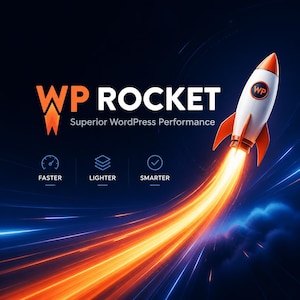 WP Rocket Plugin: WordPress Caching & Performance Optimization (Digital Download)