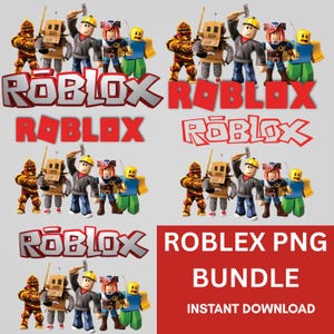 Roblox png Bundle,Gaming png Files for Cricut,Roblox Png Bundle,Roblox Boy png,Birthday png,Roblox Font,Roblox Clipart,Roblox Character Png