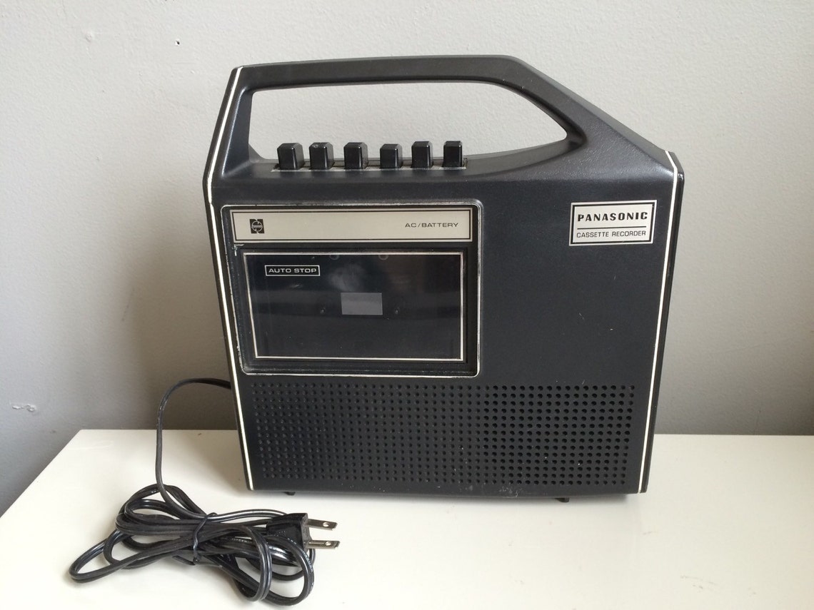Vintage 1970s Panasonic RQ414S Cassette Recorder Etsy