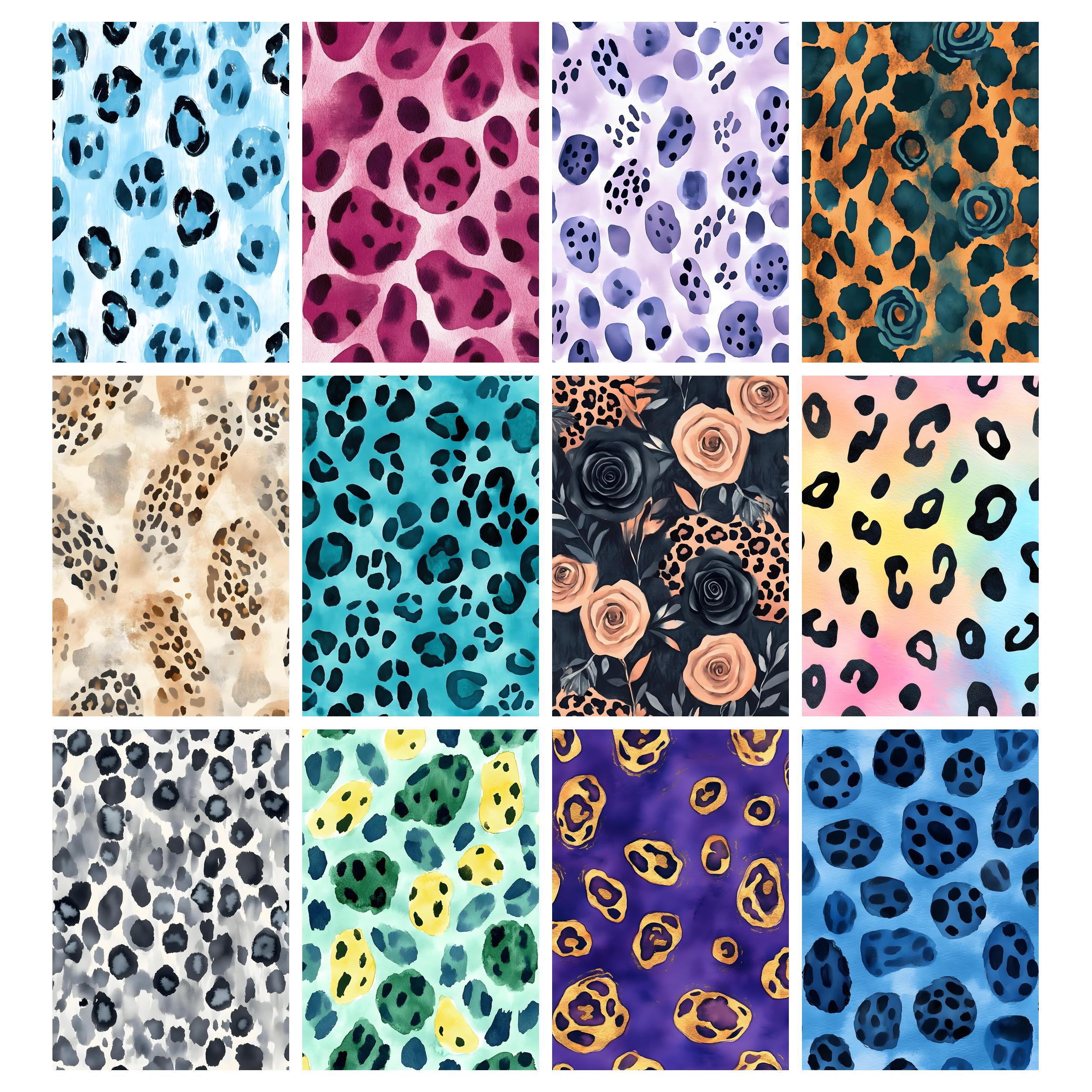 Leopard Skin Digital Papers, Cheetah Pattern, Cheetah Spots, Leopard ...