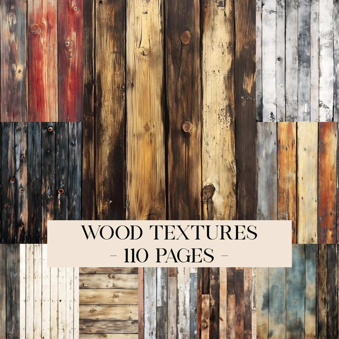 Wood Textures Digital Papers, Wooden Backgrounds, Rustic Wooden Grain ...