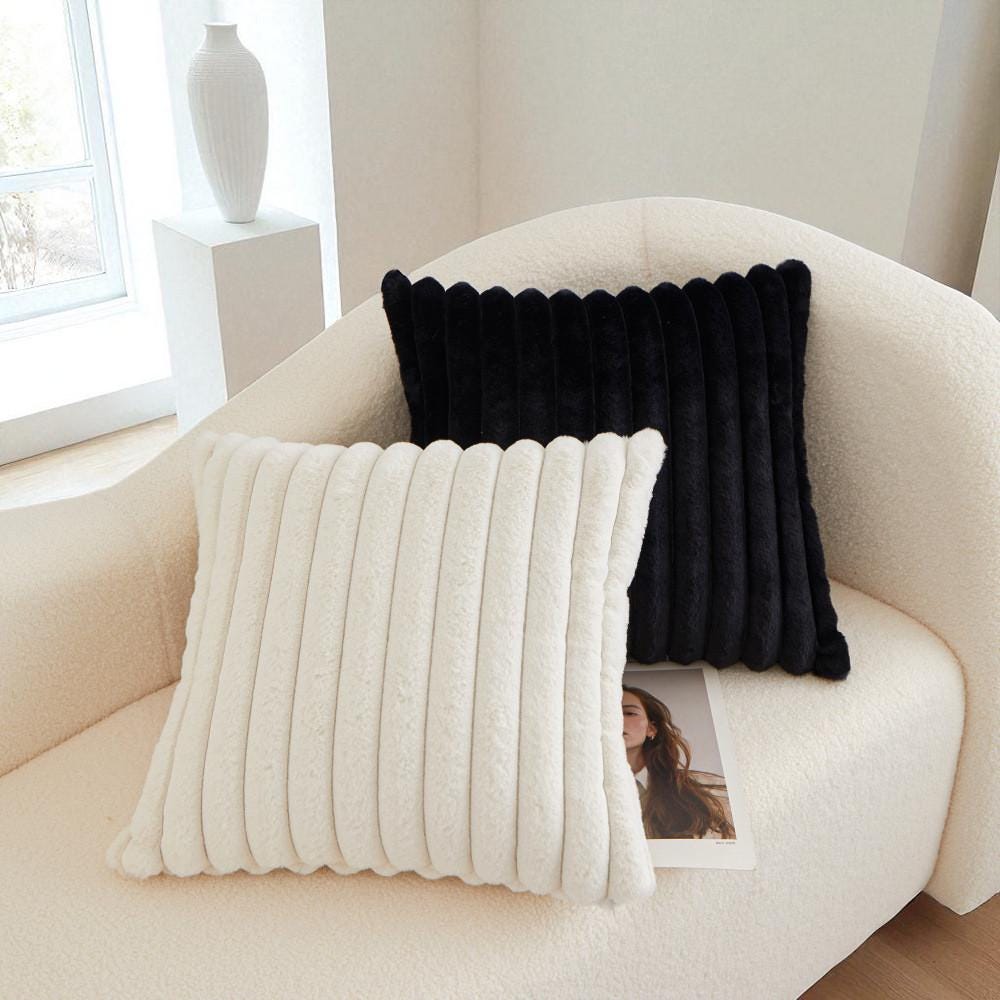 Pink Faux Fur Pillow Singapore