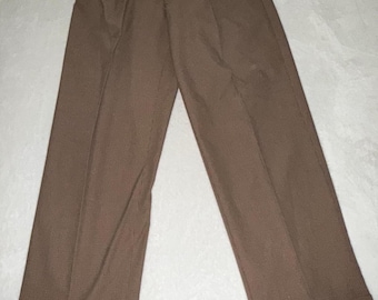 VTG Tommy Hilfiger Classics Khaki Tan Blue Gingham Pants Vintage Men’s 36 x 32