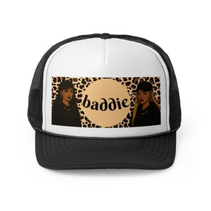 Baddie Trucker Cap, Stylish Snapback Hat, Trendy Truckers for Fashion Lovers, Summer Accessory, Gift for Cap Enthusiasts