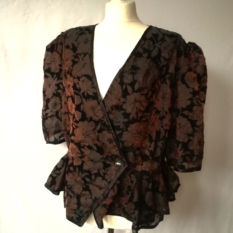 Quilted Peplum Jacket main image 0