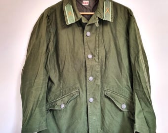 M59 Rare Swedish 60s/70s Olive Green Army Chore Worker Field