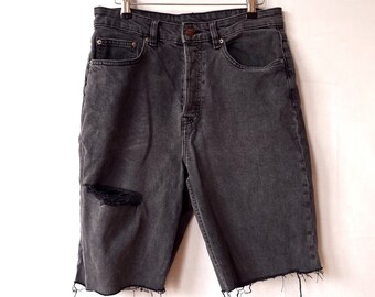 【KOOLOSET】Grayish Washing Bermuda Denim KOOLOSET】Vintage Washing Bermuda Denim
