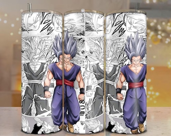 Gohan Beast Mode Tumbler Wrap – Dragon Ball Super Anime Comic Design