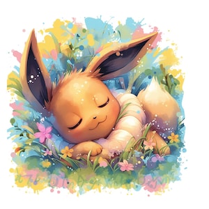 Sleeping Baby Pikachu Bundle Design