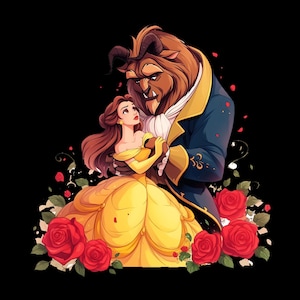 Belle en het beest-bundelontwerp