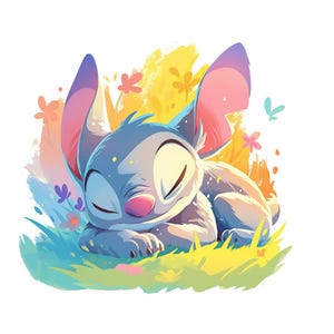 Sleeping Baby Stitch Bundle Design