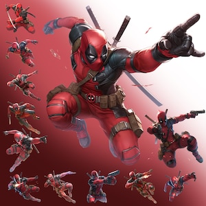 Superhero Fan Art Design Bundle