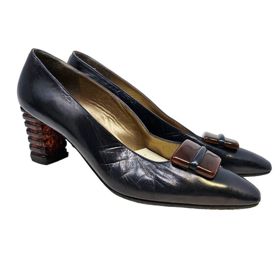 Stuart weitzman deals tortoise shell pumps