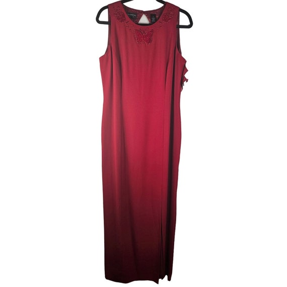 red butterfly cut-out midi dress FARM RIO Red Butterfly Cut-Out Midi Dress - 337217