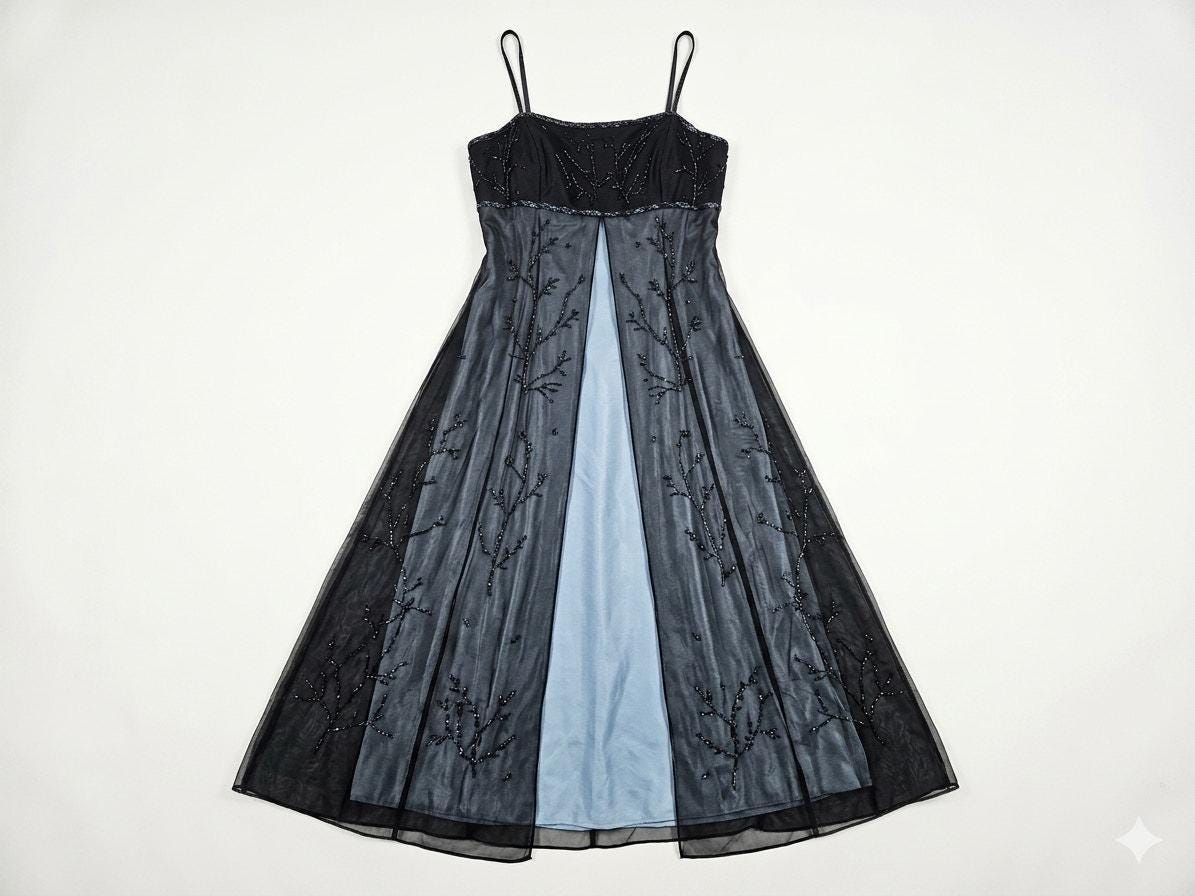 90s formal blondie nites dress by linda bernell Vintage Sale: BFCM Selected 2025 vintage 90s prom dress Size:US 2