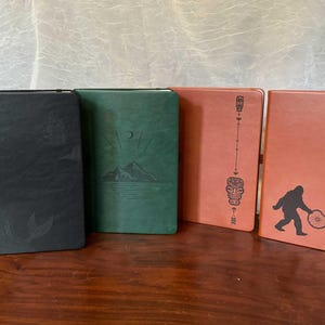Unique One-of-a-Kind Artistic Cover Notebook, Handmade Journal for Notes, Creative Writing, Sketching & Inspiration, Choice of Paper Type
