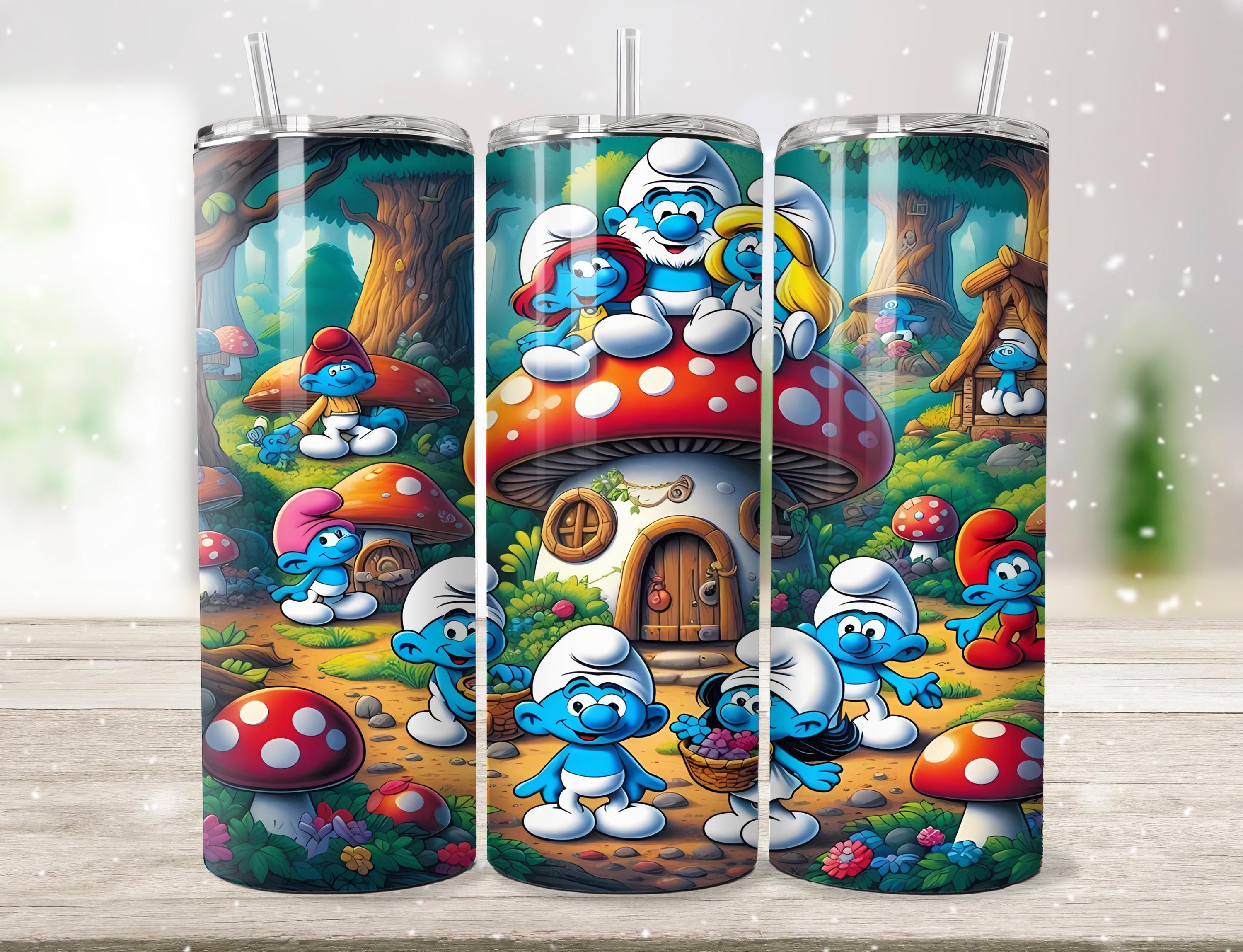 Smurf Cups - Etsy