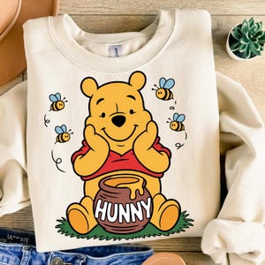 Classic Winnie The Pooh PNG  Clipart Bundle, Printable,  Instant Digital Download, Vintage Pooh Baby Shower