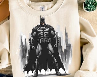 Dark Knight Batman Movie Character PNG Digital File Super Hero Sublimation Design Instant Download High Resolution