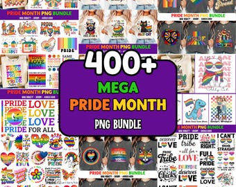 400+ LGBTQ Sublimation Bundle Pride Png Set Download Love is Love Png Equality Bundle Png Pride Month Sublimation PNG LGBT Digital Files